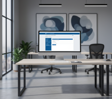 Screen showing how to submit an NPI registry update in NPPES